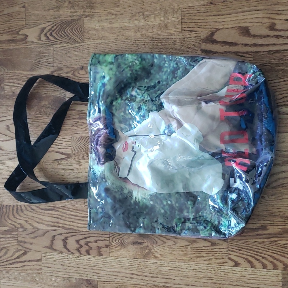 Taylor Swift The RED Tour Collector's Fan Merchandise Vinyl Tote Popular